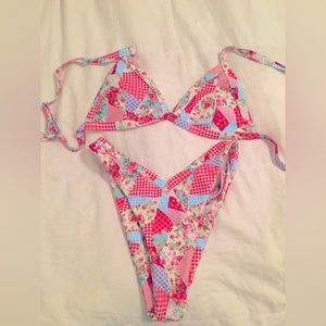 Shein bikini. M. New. Hygiene liner in place.